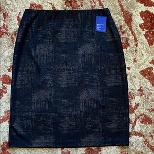 NWT Apt. 9 Black Pencil Skirt